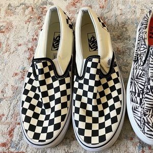 Checkered classic vans new